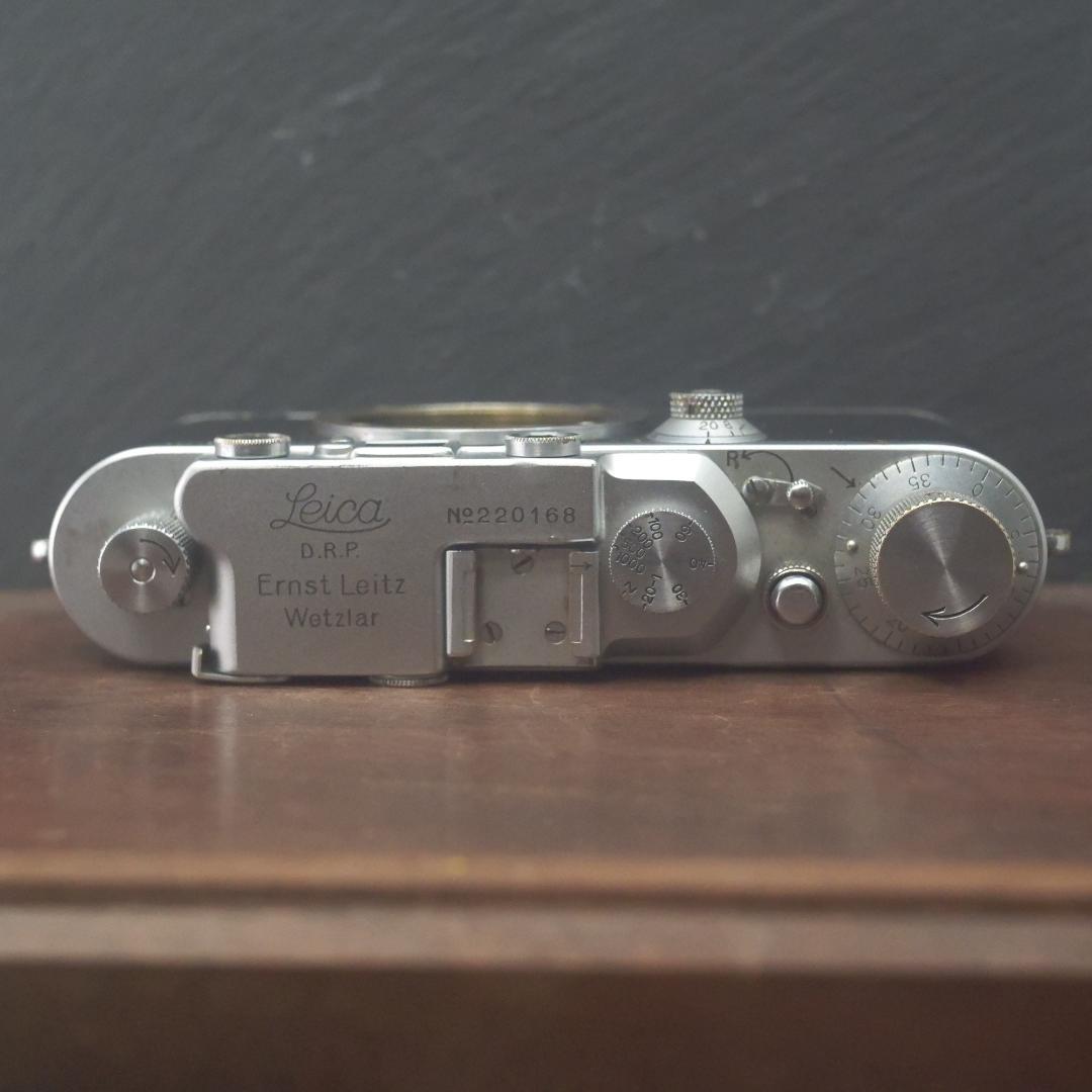 良好！片流れ窓 OH・シャッター幕交換済　バルナックライカ Ⅲa 3a