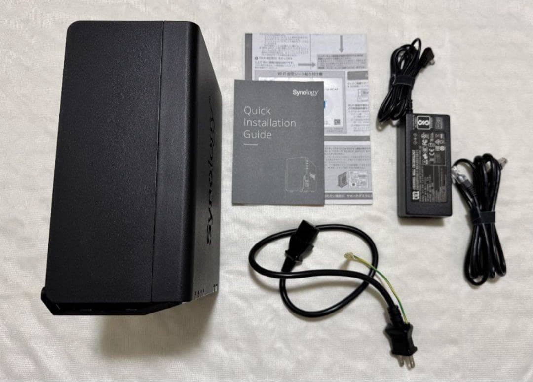 Synology DS218 NAS IronWolf 8TB×2 16TB