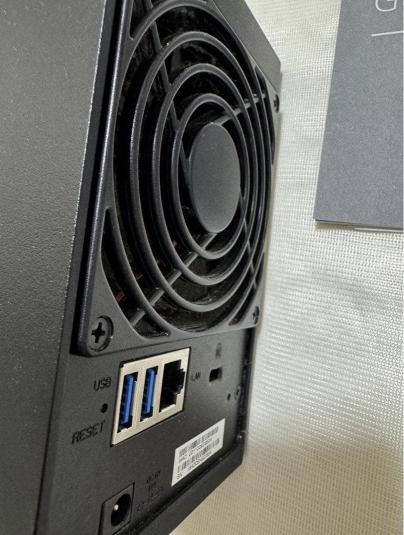 Synology DS218 NAS IronWolf 8TB×2 16TB