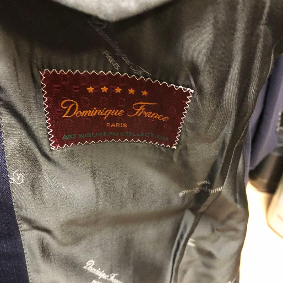 ピースガーデン　Dominique France ネイビー ビジネススーツ