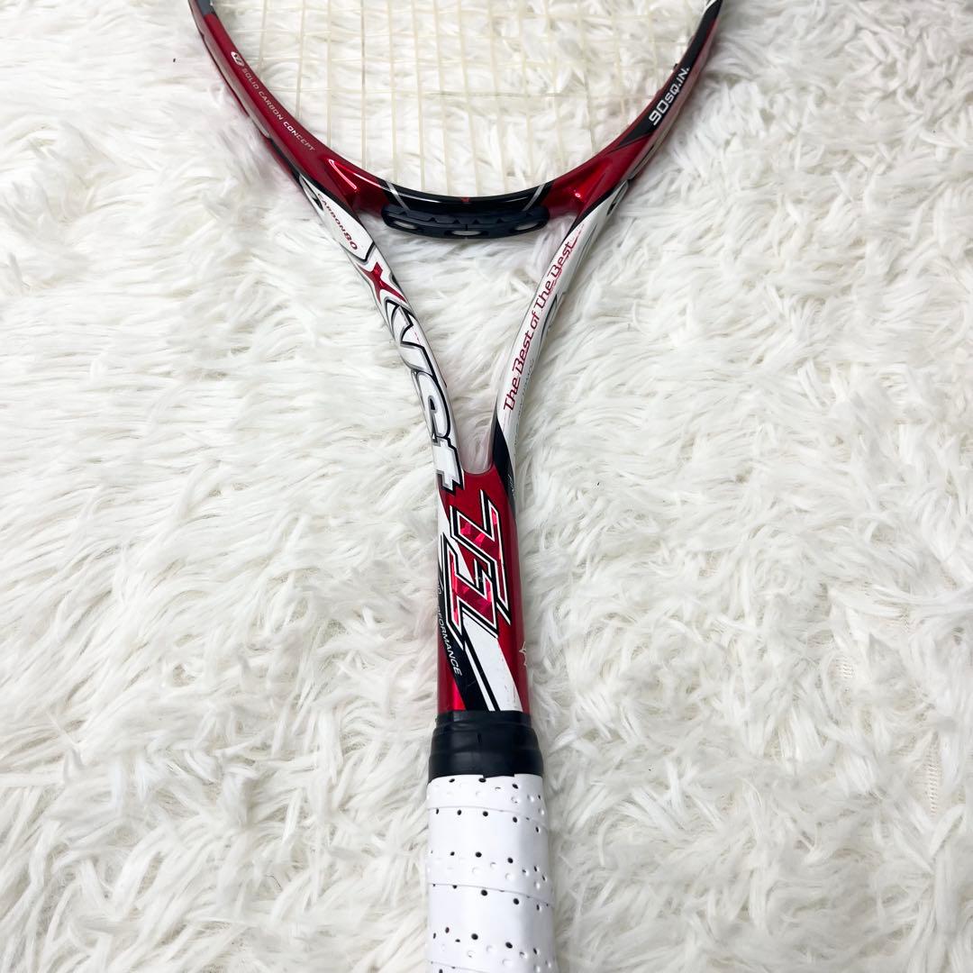 【美品】ミズノ XYST T1 0U 最終型 ソフトテニス ラケット 前衛用