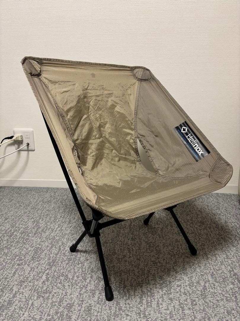 【廃盤】ヘリノックス チェアゼロ　サンドカラー