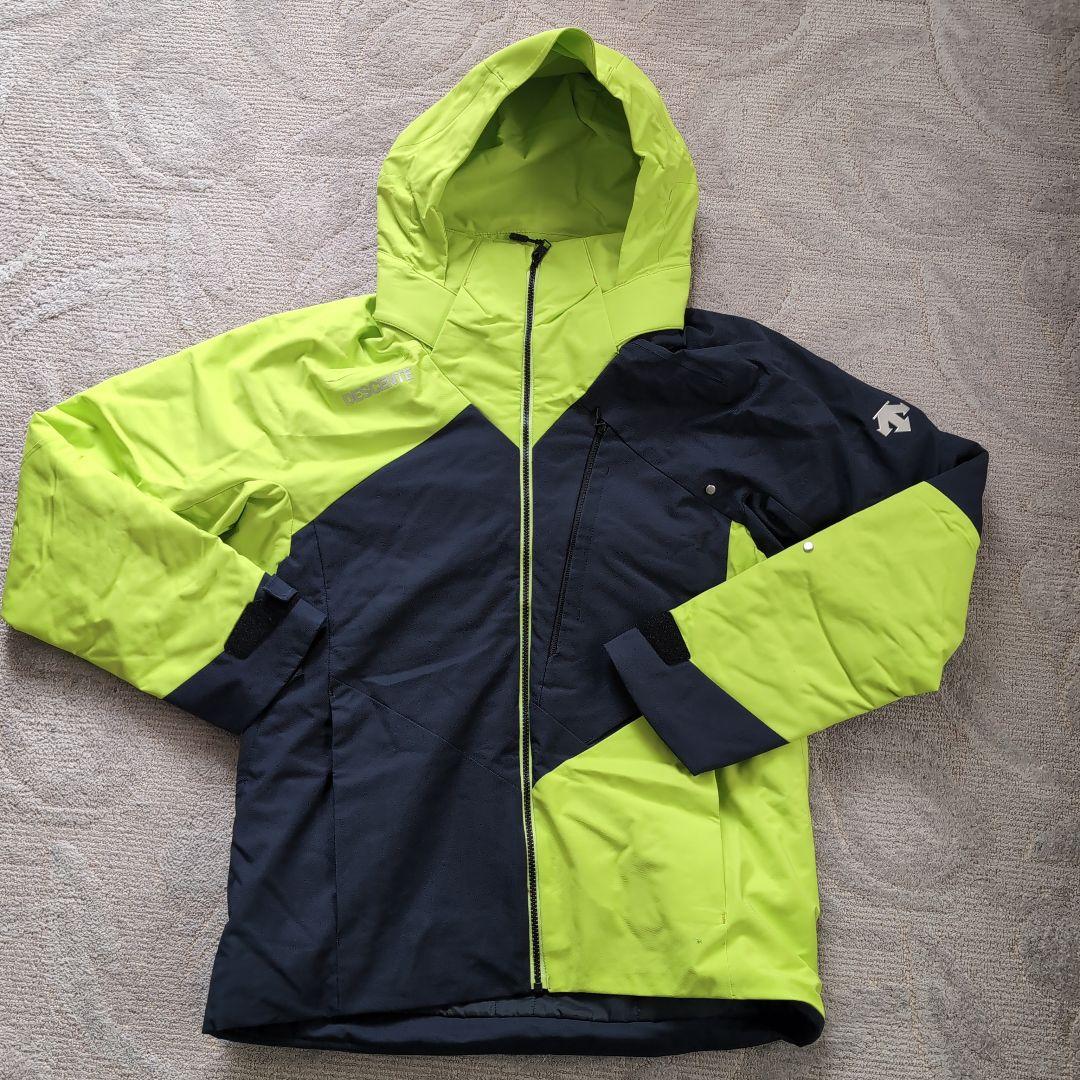 DESCENTE フード付きスキーウェア上下