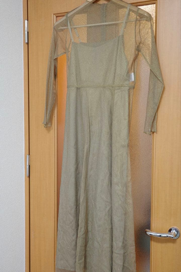 【kaene】ラメチュールメロウワンピース