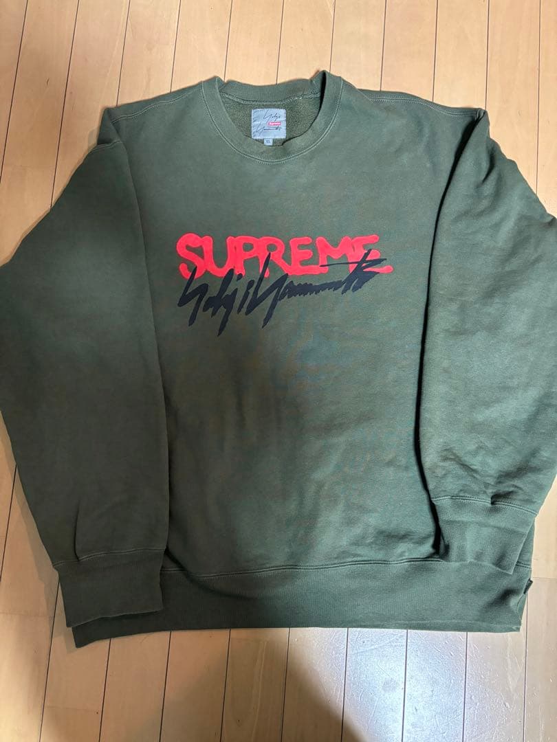 トップス supreme Yohji Yamamoto Crewneck Olive