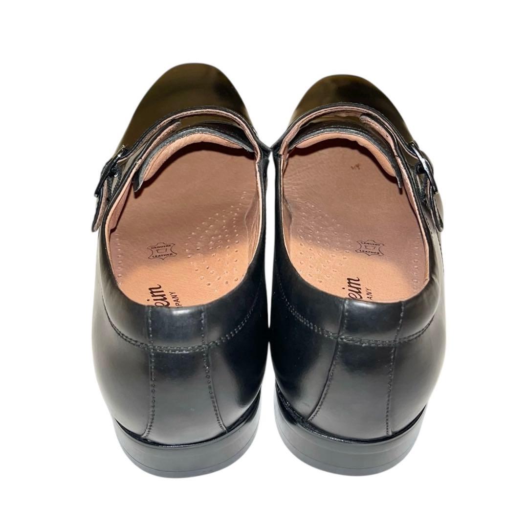 【極美品】◾️フローシャイム◾️モンクストラップ◾️本革◾️ブラック◾️ビジネスシューズ