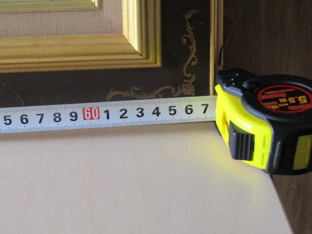 絵画　油絵　ルームインテリア　色とりどりの魚の絵画