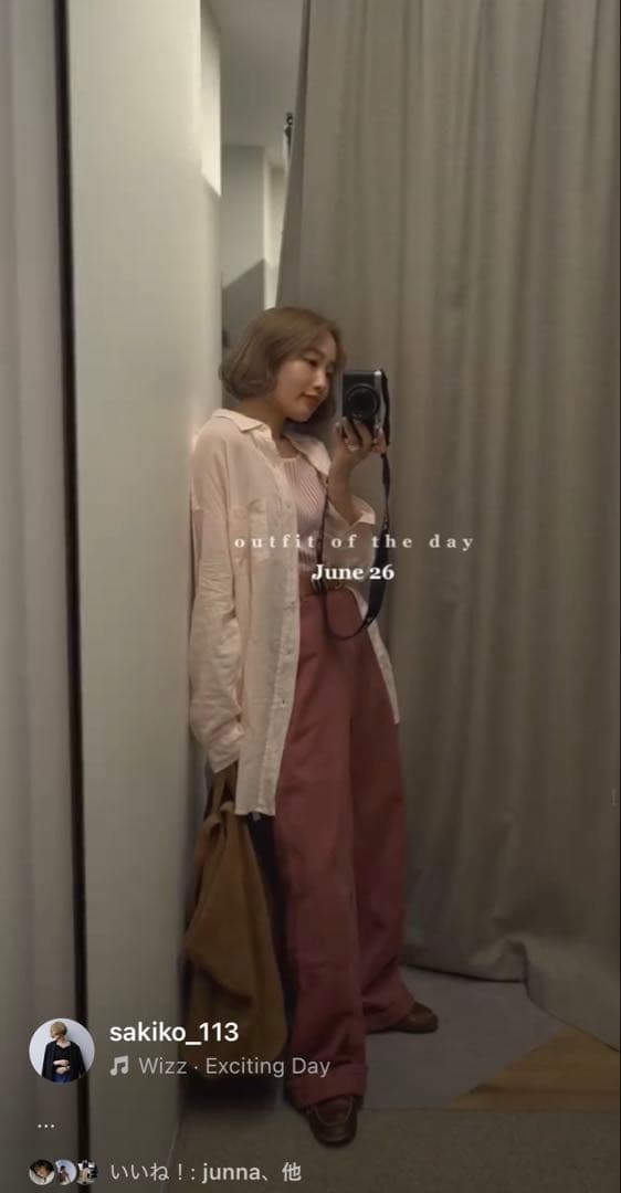 パンツ SHISHIKUI painter pants D.PINK 38