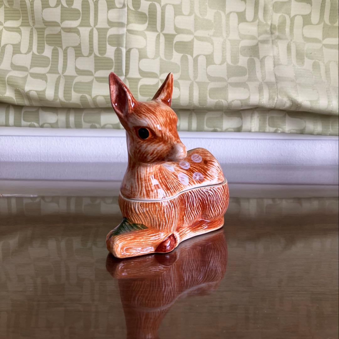 ミッシェル・コーガン　鹿　パテポット　テリーヌポット　フランス　ヴィンテージ