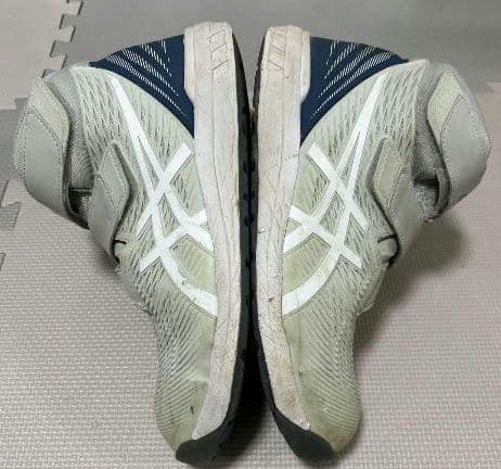 asics　CP120グラシアグレー×ホワイト26.5cm アイズフロンティア