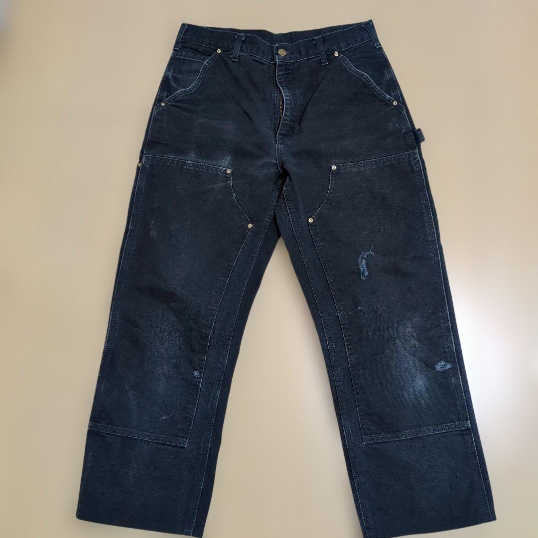 Carhartt ダブルニー　ブラック
