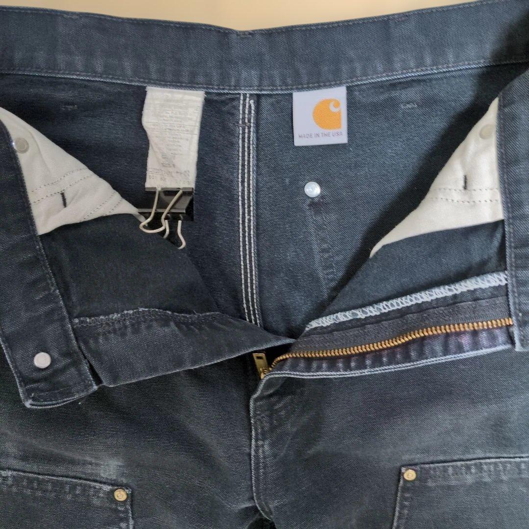 Carhartt ダブルニー　ブラック