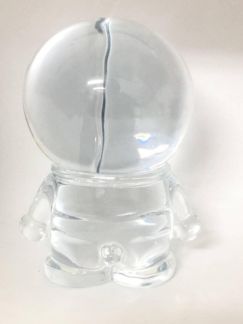 美品 Baccarat バカラ ドラえもん フィギュリン クリスタル オブジェ