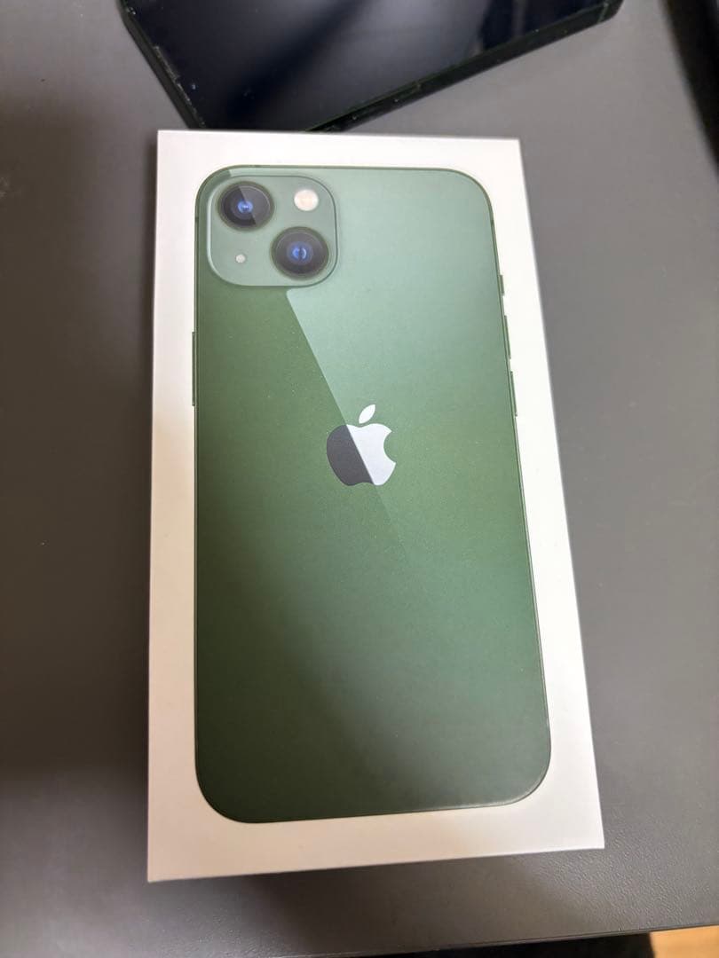 iPhone 13 グリーン 本体箱付き　128GB