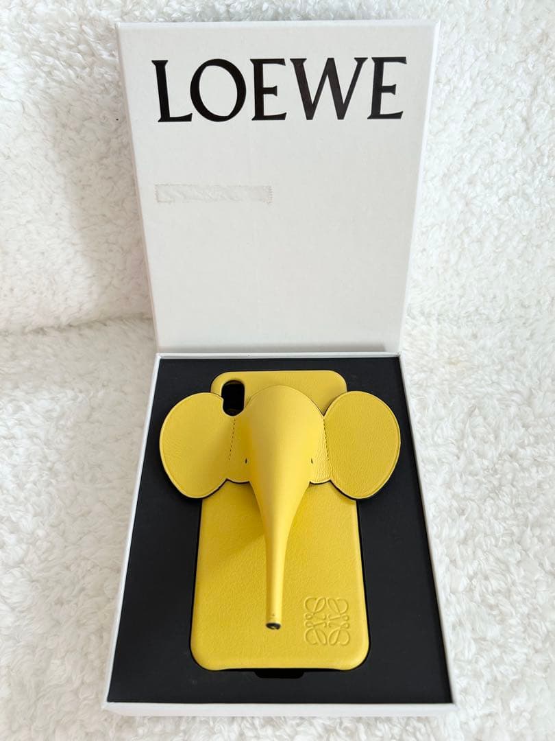 ★ゾウさんスマホホルダー(イエロー)★iPhone XS MAX