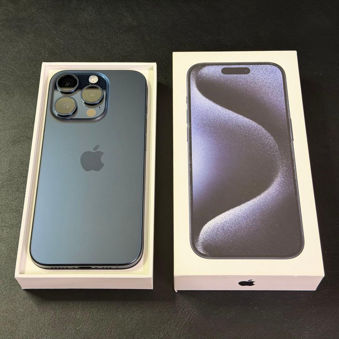 【SIMフリー/バッテリー95%】iPhone 15 Pro