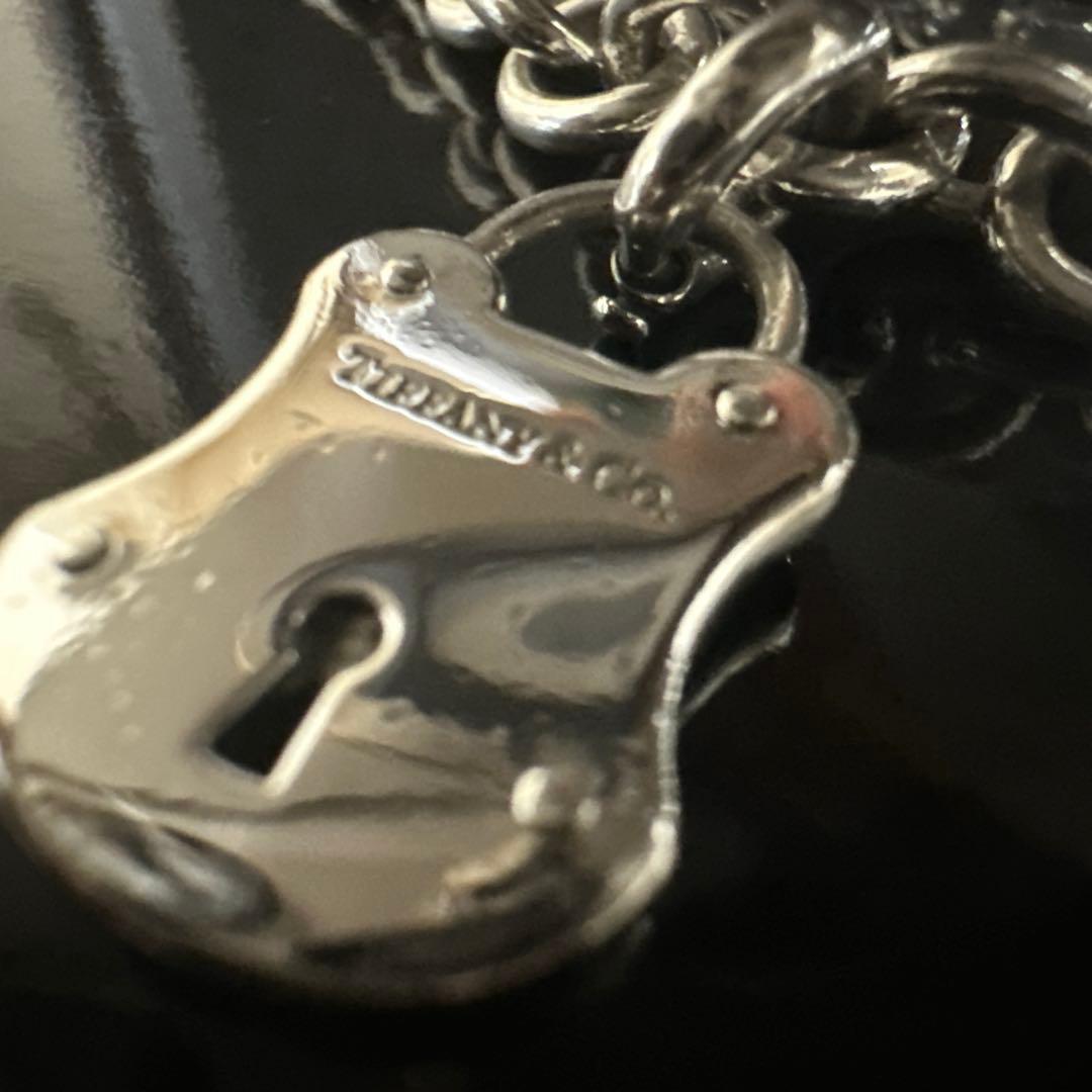 TIFFANY&Co. ブレスレット ロックチャーム シルバー 925