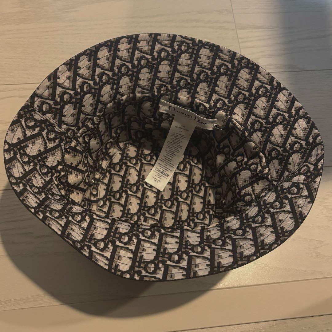 Christian Dior バケットハット Teddy-D ボブハット 57