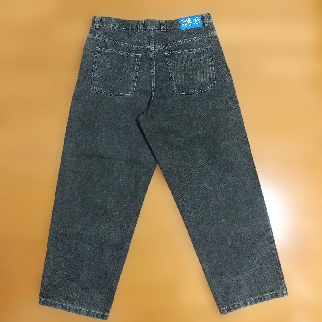 人気!! POLAR BIGBOY ウォッシュドブラック