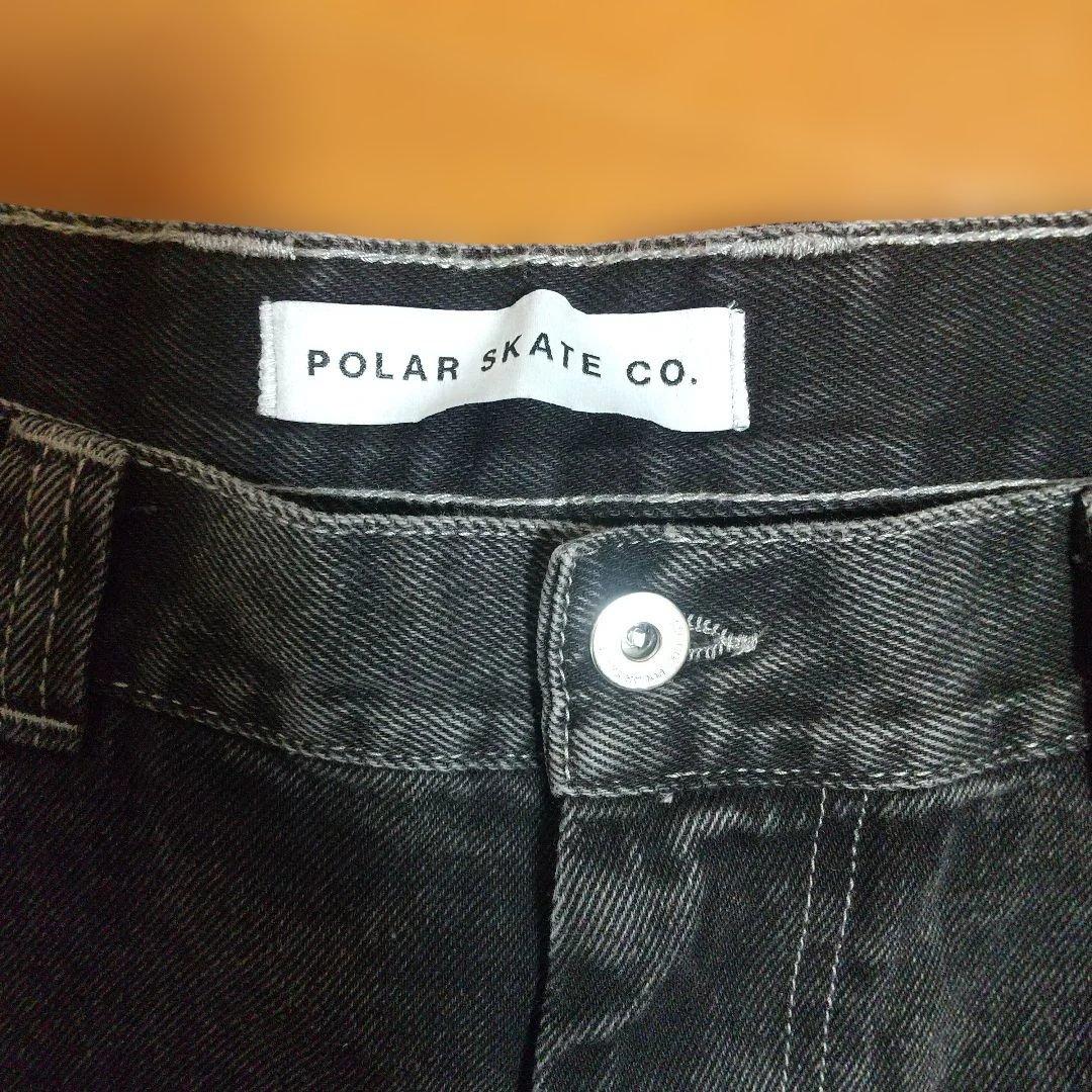 人気!! POLAR BIGBOY ウォッシュドブラック
