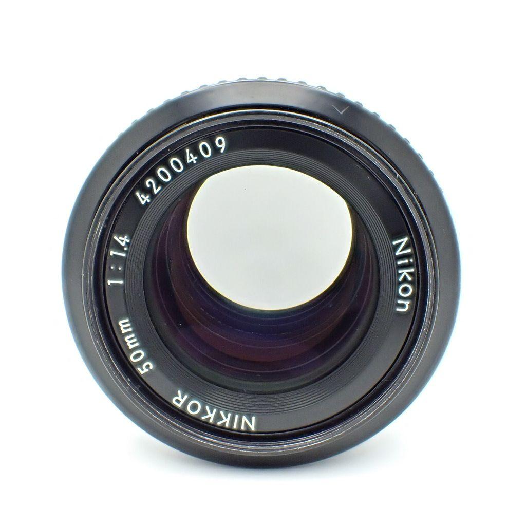 【動作確認済】Nikon Ai 50mm f1.4 初期保証&純正付属品付