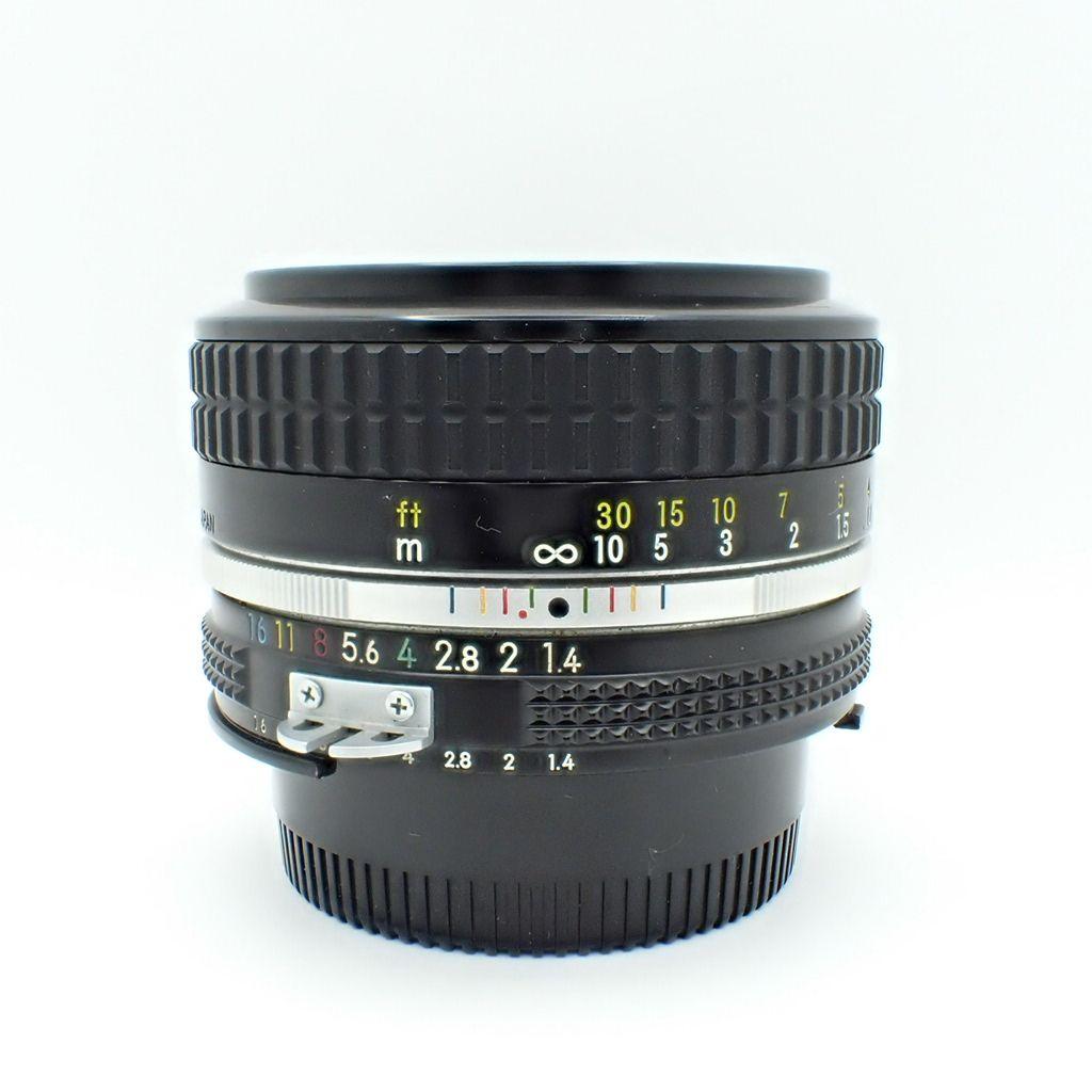 【動作確認済】Nikon Ai 50mm f1.4 初期保証&純正付属品付