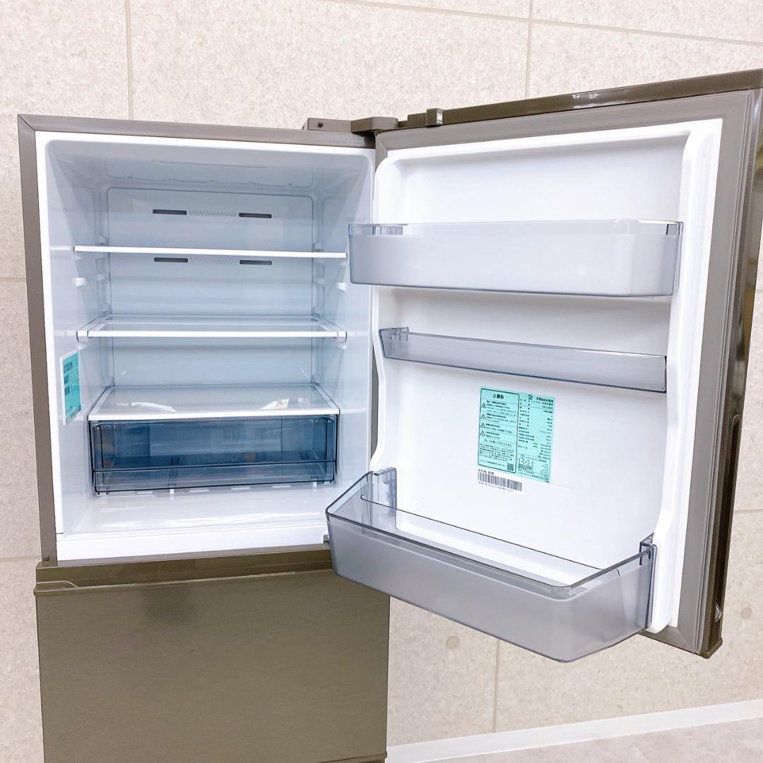 2024年製 Hisense ノンフロン冷凍冷蔵庫 HR-D28ES 283L