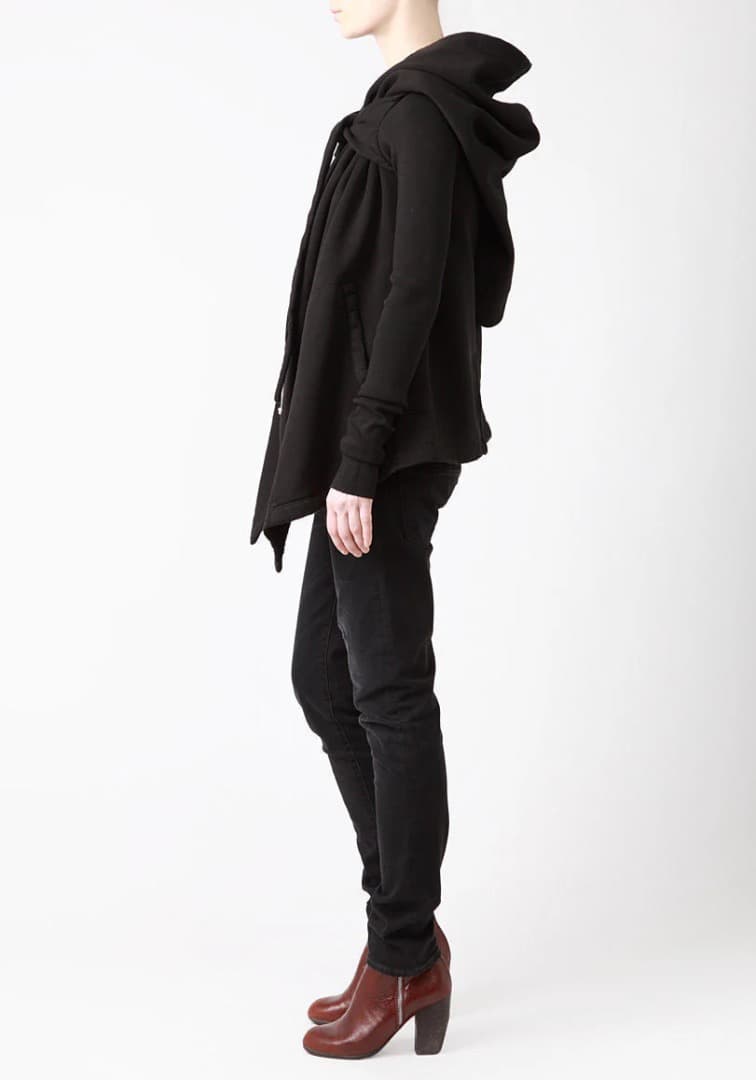 RICK OWENS ドレープ　スウェット　パーカー　ジャケット　カーディガン