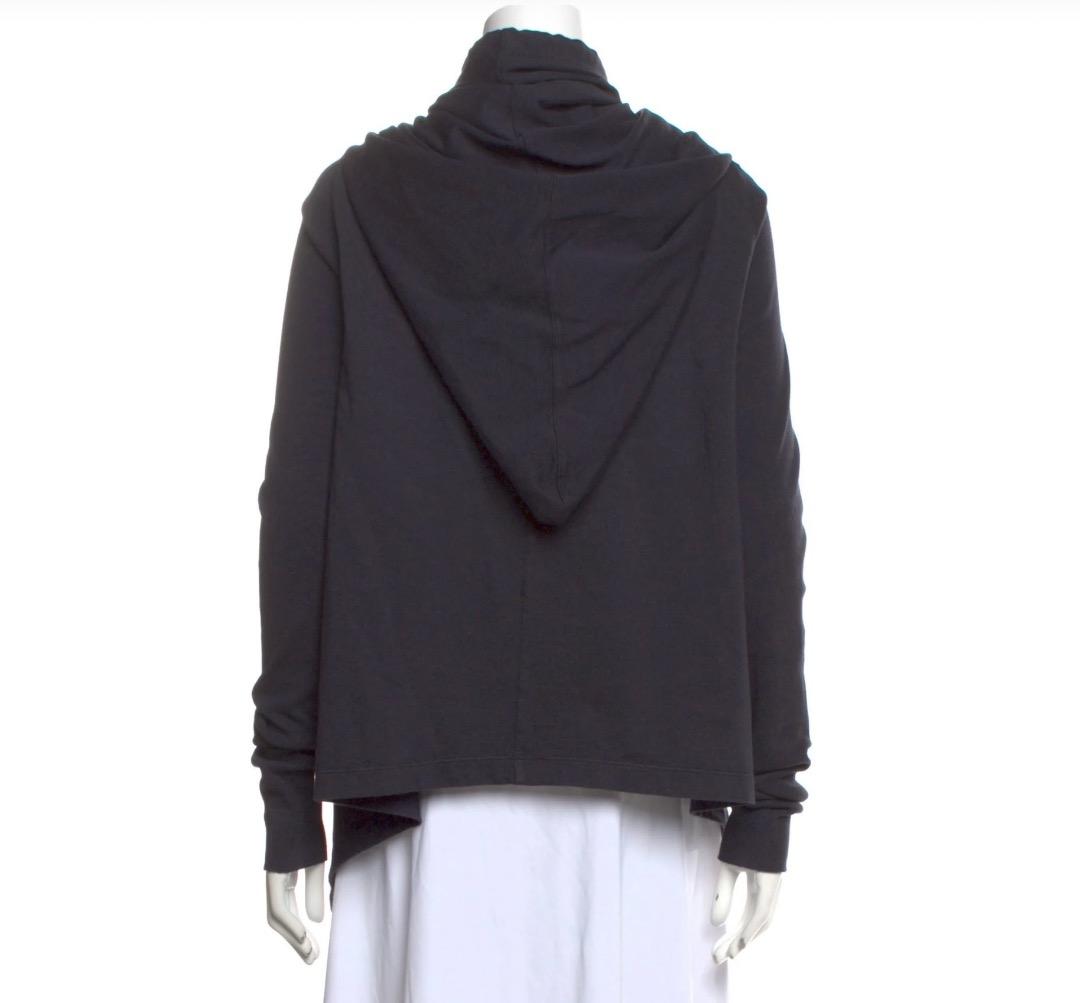 RICK OWENS ドレープ　スウェット　パーカー　ジャケット　カーディガン