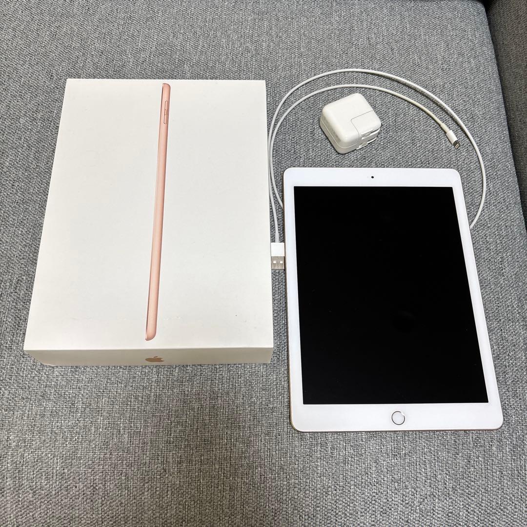 iPad 第6世代 wifi 32GB ゴールド 本体 充電器付き