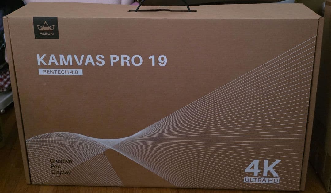 HUION Kamvas Pro 19 4K 動作確認済み