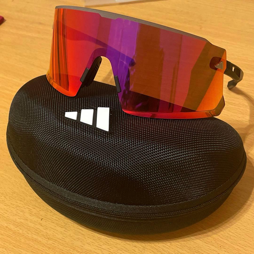 【箱根駅伝】adidas スポーツサングラス DUNAMIS 偏光 激レアカラー