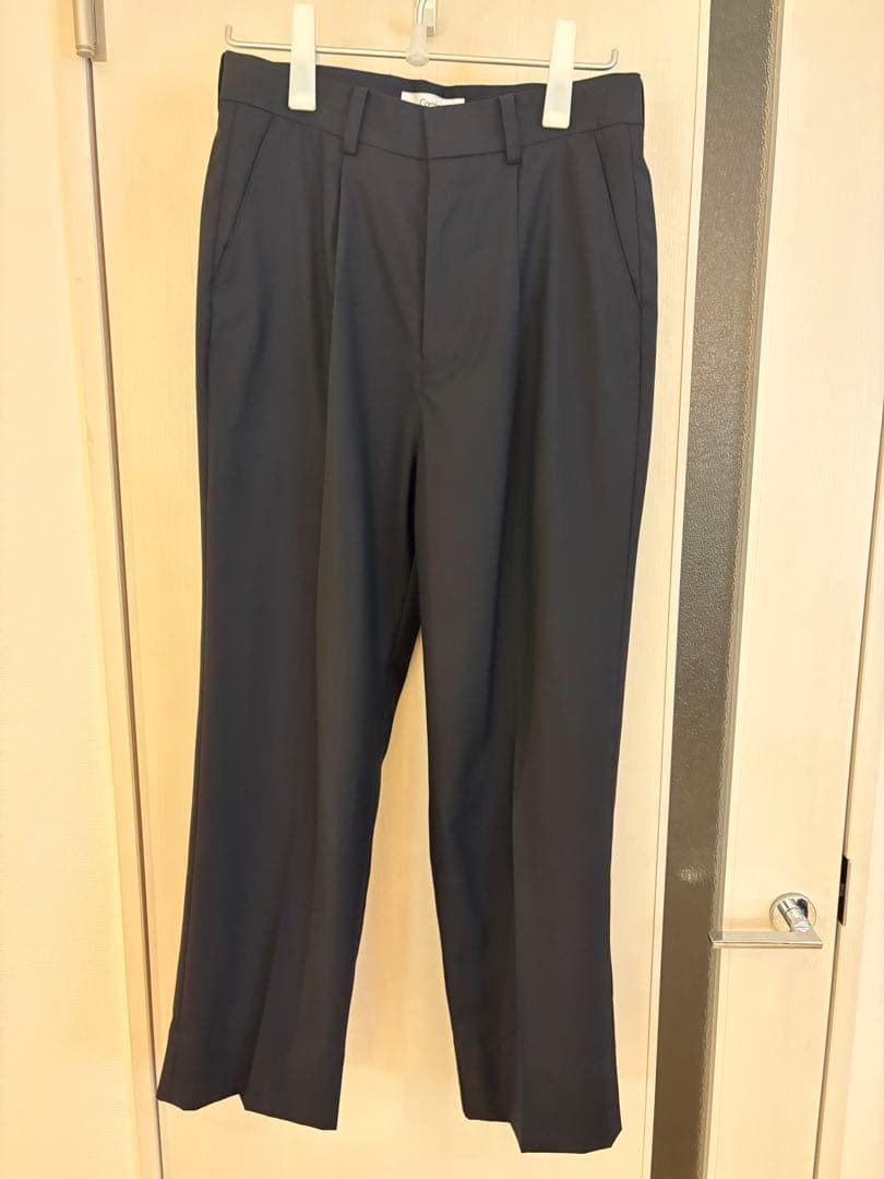 パンツ Cornier Super130's WORSTED WOOL PANTS