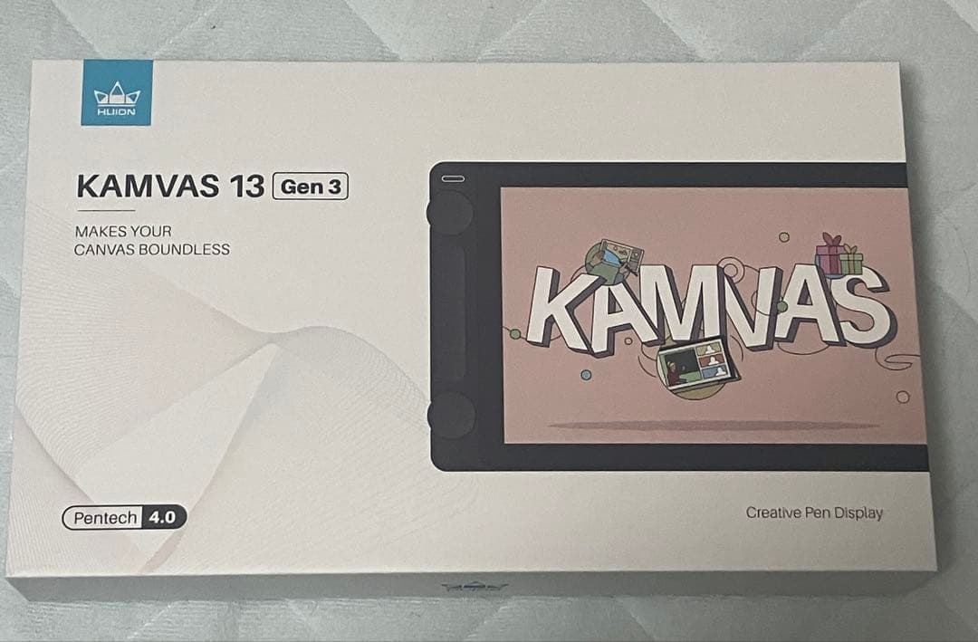 KAMVAS 13 Gen 3 HUION液タブ