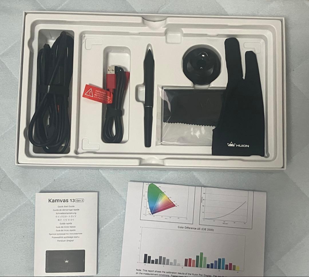 KAMVAS 13 Gen 3 HUION液タブ