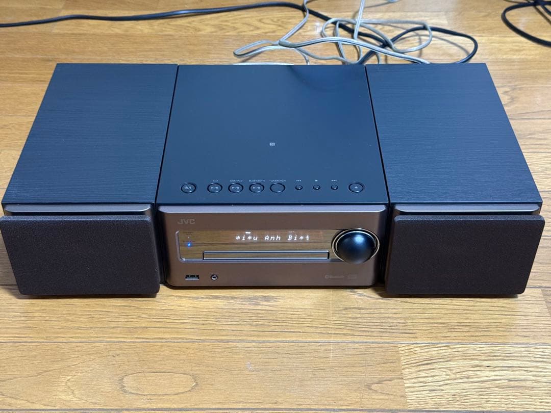 JVC EX-S5Bluetooth内蔵 ウッドコーンス ピーカーコンポーネント