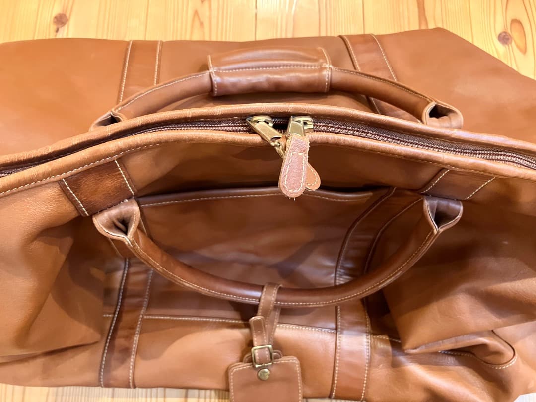 COACH オールドコーチ　ブラウン ボストンバッグ 大きめ 旅行　ショルダー