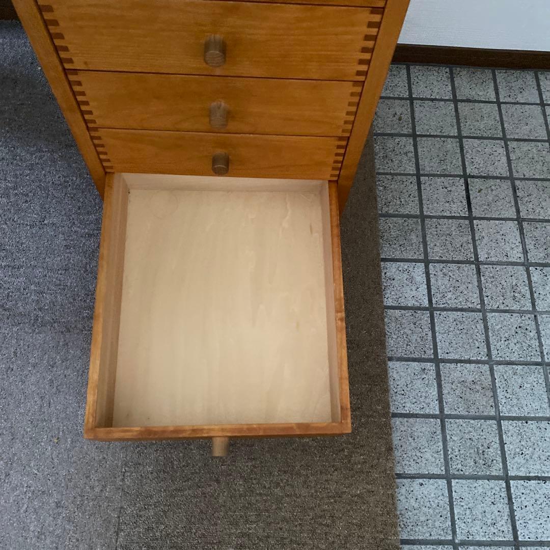 イクスス ikususu 片袖デスク アルダー材無垢 書斎デスク　机