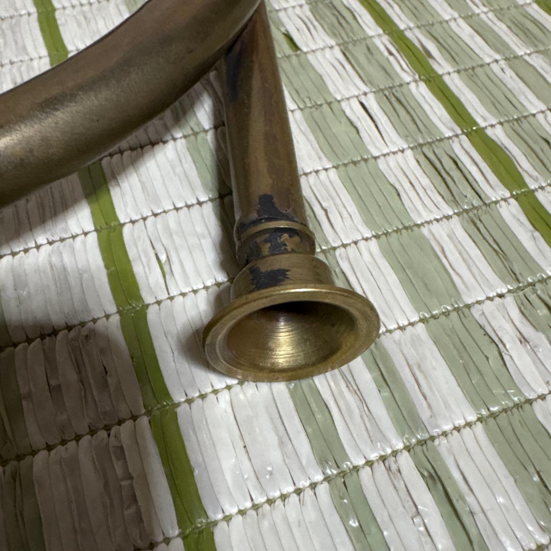 ホルン　ポストホルン　郵便ラッパ　管楽器　吹奏楽　音楽　レトロ　アンティーク