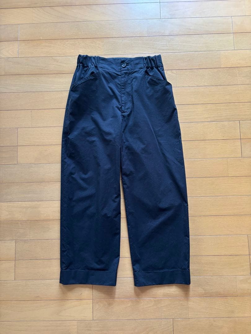 マーガレットハウエル⭐️コットンシルクCOTTON SILK POPLIN パンツ
