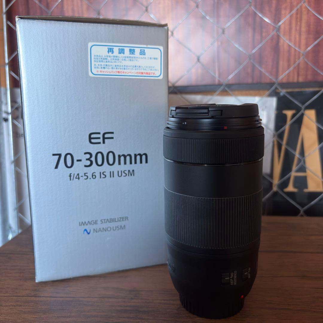 Canon EF 70-300mm f/4-5.6 IS II USM　レンズ