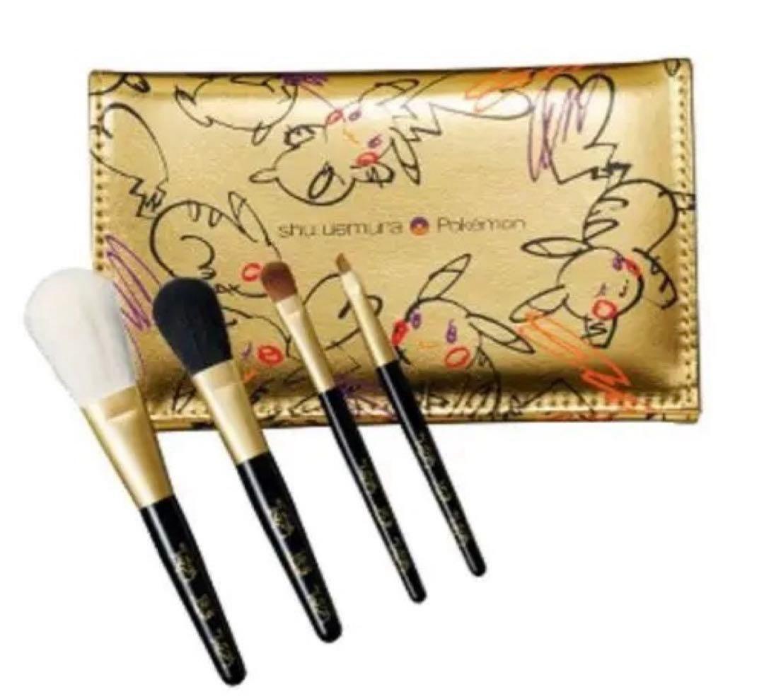 シュウウエムラ　ブラシセット　ピカシュウ　ポケモン