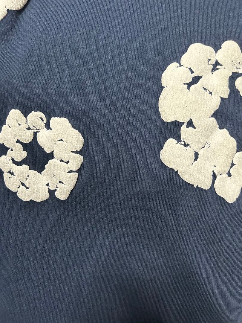 DENIM TEARS デニムティアーズ ロンT ネイビー