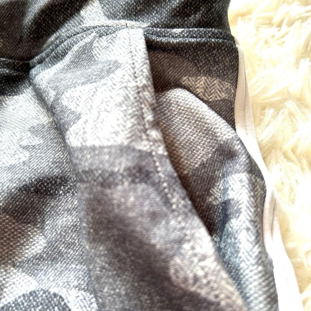 ALCOTT HILL 迷彩柄カーゴスウェットパンツ　ストレッチ　ドローコード