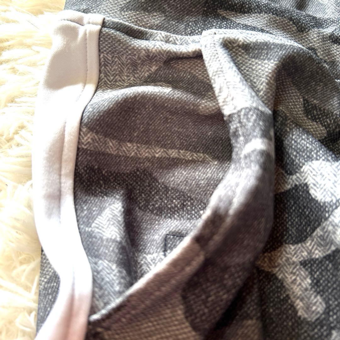 ALCOTT HILL 迷彩柄カーゴスウェットパンツ　ストレッチ　ドローコード