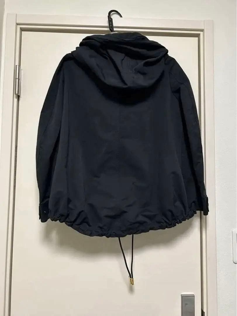 ザリラクス　フード付き モッズコート　黒　34サイズ　ユナイテッドアローズ 購入