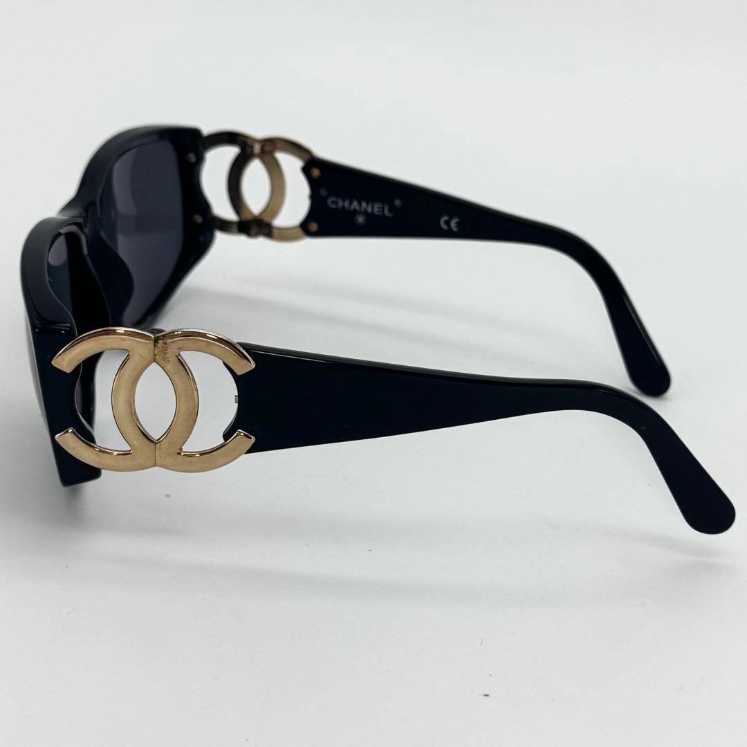 CHANEL シャネル ココマーク サングラス 度入り 金 ゴールド レディース