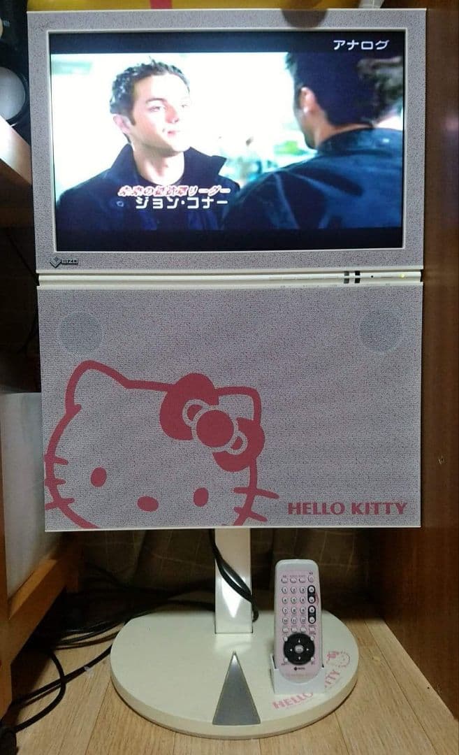 広島発！希少！キティちゃん液晶テレビ　リモコン有り