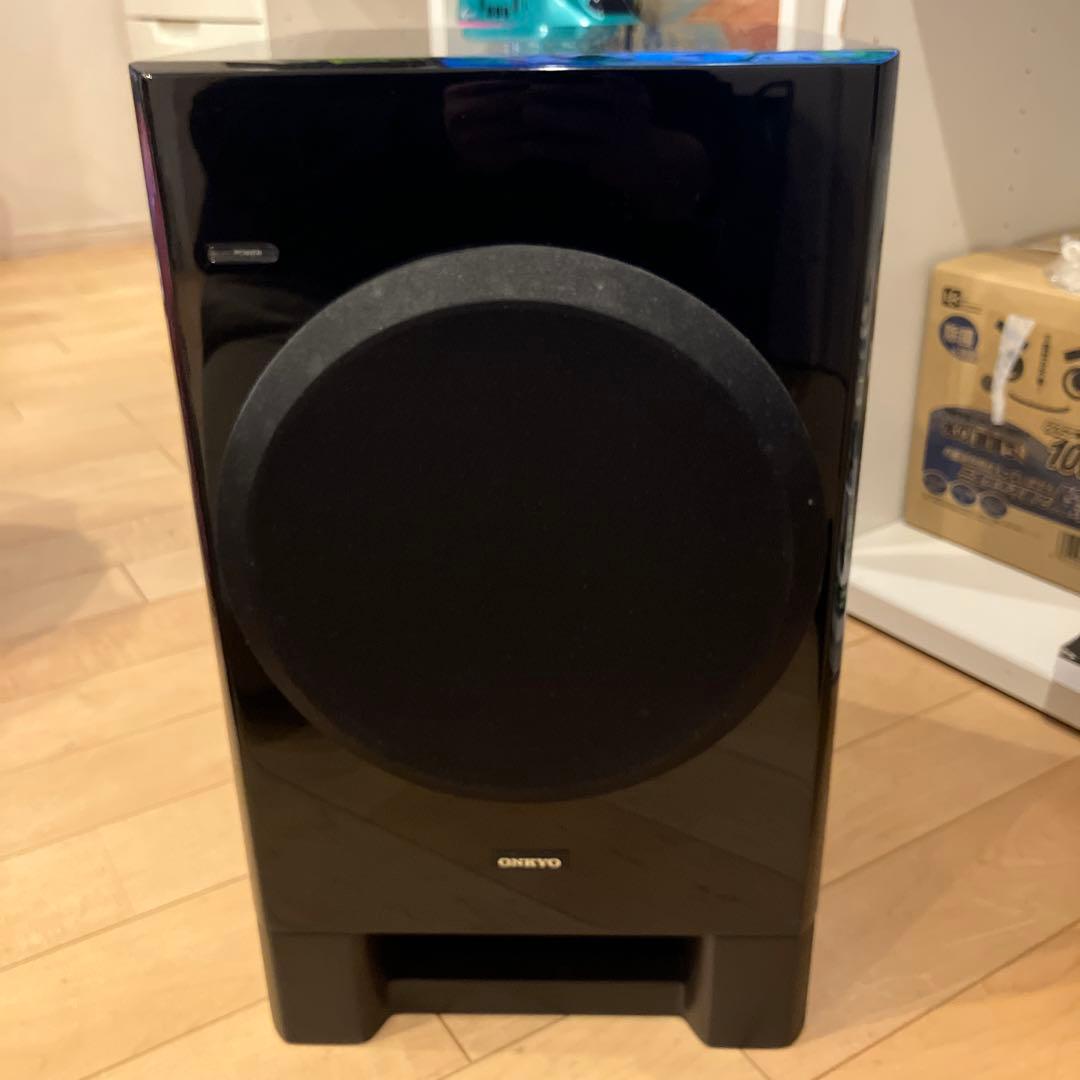 Onkyo サブウーファー ブラック
