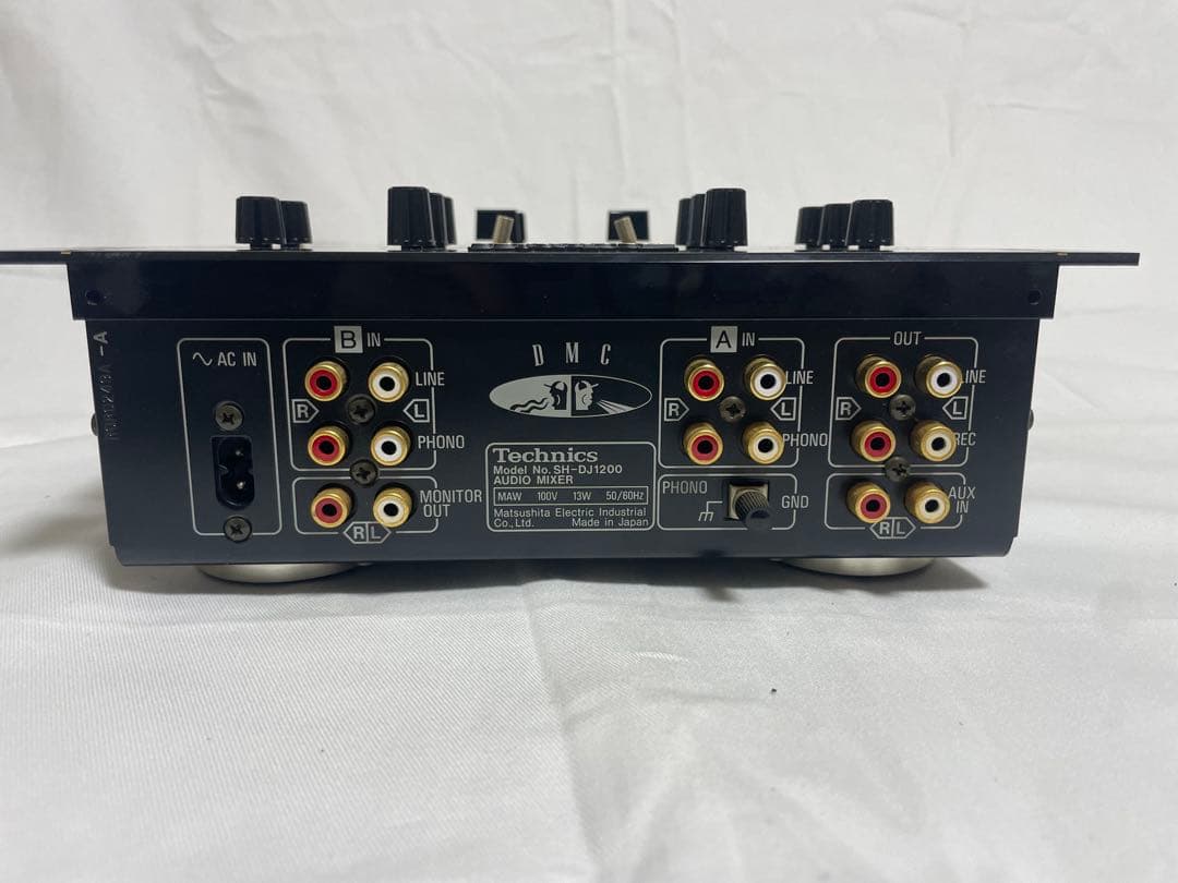 Technics SH-DJ1200 DJミキサー クロスフェーダー搭載 現状品